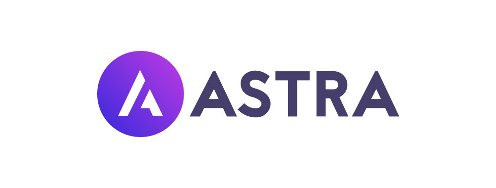 The logo of the Astra theme