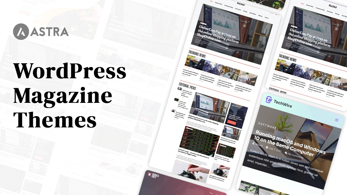 WordPress magazine themes